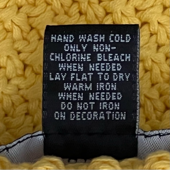 Vintage Parisian Signature Cardigan Sweater Boho - Picture 8 of 8